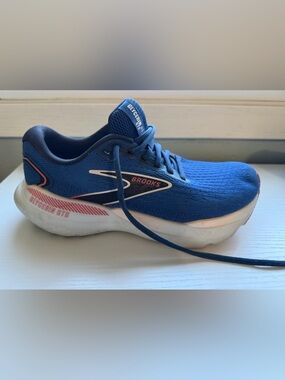 Brooks Glycerin GTS 21 Women’s Running Shoes Size 8 Wide Blue DNA Loft Support
